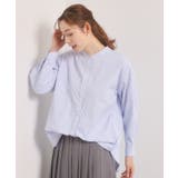 【手洗い可】2wayストライプブラウス | ITS'DEMO | 詳細画像1