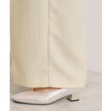 【手洗い可／ウエストゴム】ループベルトワイドパンツ | ITS'DEMO | 詳細画像19 