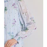 【手洗い可/セットアップ可】ラメストライプ花柄ブラウス | ITS'DEMO | 詳細画像23