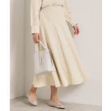 【手洗い可／セットアップ可】サテンピーチスカート | ITS'DEMO | 詳細画像4 