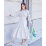 【手洗い可／セットアップ可】サテンピーチスカート | ITS'DEMO | 詳細画像3 