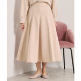 ライトピンク(070) | 【手洗い可／セットアップ可】サテンピーチスカート | ITS'DEMO