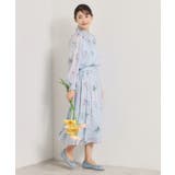 【手洗い可／セットアップ可】ラメストライプ花柄スカート | ITS'DEMO | 詳細画像7 