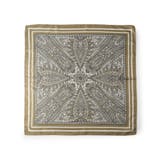 ブラウン(143) | ペイズリー柄スカーフ | ITS'DEMO