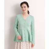 前開きペプラムニット | ITS'DEMO | 詳細画像13