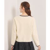 【入卒/手洗い可】配色ニットカーディガン | ITS'DEMO | 詳細画像15