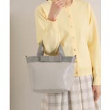 ライトグレー(011) | リボンモチーフ2WAYトート | ITS'DEMO