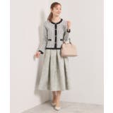 【入卒／手洗い可】ジャカードタックスカート | ITS'DEMO | 詳細画像2 