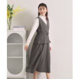 【手洗い可】トレンチ風ジャンスカ | ITS'DEMO | 詳細画像5 