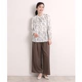 花柄ボウタイブラウス | ITS'DEMO | 詳細画像3