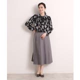 花柄ボウタイブラウス | ITS'DEMO | 詳細画像7