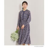 ネイビー(194) | 【ITS’DEMO × HIBIYA－KADAN】楊柳ワンピース | ITS'DEMO