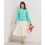 【UVカット／毛玉防止／手洗い可】クルーネックニットカーディガン | ITS'DEMO | 詳細画像14 