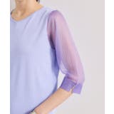 【手洗い可】袖シアーニット | ITS'DEMO | 詳細画像29 