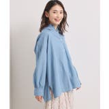 【洗濯機OK】シアーデニムシャツ | ITS'DEMO | 詳細画像5 