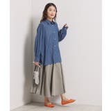 【洗濯機OK】シアーデニムシャツ | ITS'DEMO | 詳細画像11 