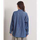 【洗濯機OK】シアーデニムシャツ | ITS'DEMO | 詳細画像15 