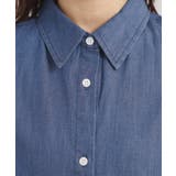 【洗濯機OK】シアーデニムシャツ | ITS'DEMO | 詳細画像16 