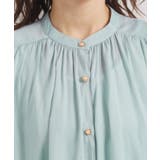 【手洗い可】サテン7分袖ブラウス | ITS'DEMO | 詳細画像23 