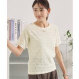 レースジャカードTシャツ | ITS'DEMO | 詳細画像2 