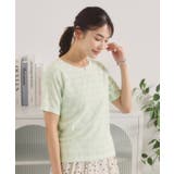 レースジャカードTシャツ | ITS'DEMO | 詳細画像9 