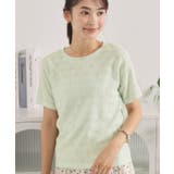 レースジャカードTシャツ | ITS'DEMO | 詳細画像10 