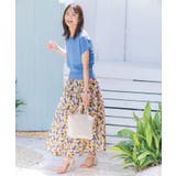 【冷感】ニット×サテンスカートセット | ITS'DEMO | 詳細画像4