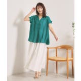 シアースキッパーブラウス | ITS'DEMO | 詳細画像11