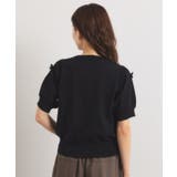 フラワーモチーフ5分袖カーディガン | ITS'DEMO | 詳細画像14 