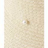 【接触冷感テープ使用】フェイクパールペーパーベルハット | ESPERANZA | 詳細画像8 