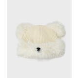ホワイト(001) | プードルニット帽 | ESPERANZA