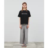 ブラック(119) | 【マシンウォッシュ】blossom ルーズTシャツ | cloenc