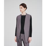 ブラック(019) | 【手洗い可】リブニットプルオーバー | cloenc