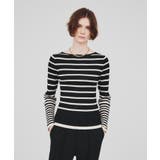 ブラック(319) | 【手洗い可】リブニットプルオーバー | cloenc