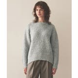 グレー(012) | 【手洗い可】ブークレラメニットプルオーバー | cloenc
