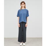 【セットアップ/手洗い可】カットジョーゼットコクーンプルオーバー | cloenc | 詳細画像8