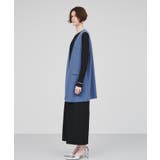 【セットアップ/手洗い可】カットジョーゼットノーカラージレベスト | cloenc | 詳細画像8