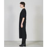 【手洗い可】バルーンスリーブストレートワンピース | cloenc | 詳細画像7