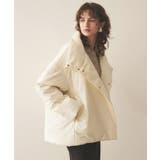 アイボリー(004) | 【軽量】中綿パディングコート | cloenc
