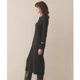 【手洗い可】スキッパーリブニットワンピース | cloenc | 詳細画像7