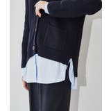 【手洗い可】コットン片畦カーディガンニット | cloenc | 詳細画像7