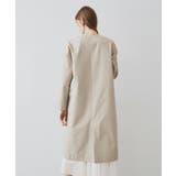 【通勤】ノーカラートレンチコート | cloenc | 詳細画像3