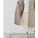 【通勤】ノーカラートレンチコート | cloenc | 詳細画像6