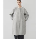 【通勤】ノーカラートレンチコート | cloenc | 詳細画像9
