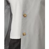 【通勤】ノーカラートレンチコート | cloenc | 詳細画像12