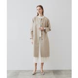 【通勤】ノーカラートレンチコート | cloenc | 詳細画像14