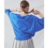 【手洗い可】コットンブレンドニットプルオーバー | cloenc | 詳細画像3