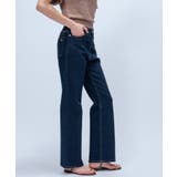 【マシンウォッシュ】ストレッチデニムフレアパンツ | cloenc | 詳細画像10 