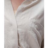 【手洗い可】フィブリルサテンシャツ | cloenc | 詳細画像12 