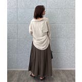 【手洗い可】フィブリルサテンシャツ | cloenc | 詳細画像28 